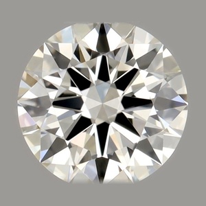 Round diamond — real photo