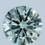 2.60 Ct. Fancy Vivid  Green Round Lab Grown Diamond