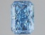 1.57 Ct. Fancy Vivid Blue Radiant Lab Grown Diamond