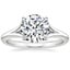 Platinum Reverie Solitaire Ring, smalltop view