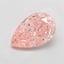 2.28 Ct. Fancy Vivid Pink Pear Lab Grown Diamond