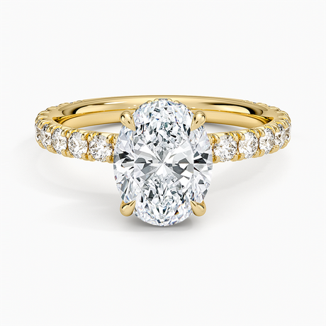 Perfect Fit French Pavé Diamond Ring