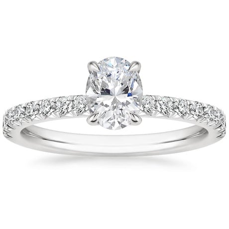 18K White Gold Amelie Diamond Bridal Set