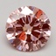 2.50 Ct. Fancy Intense Pink Round Lab Grown Diamond