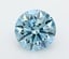 2.0 Ct. Fancy Vivid  Blue Round Lab Grown Diamond