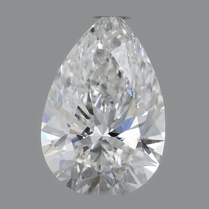 Pear diamond — real photo