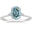 Platinum Colette Diamond Ring, smalltop view