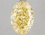 3.00 Ct. Fancy Intense Yellow Oval Lab Grown Diamond