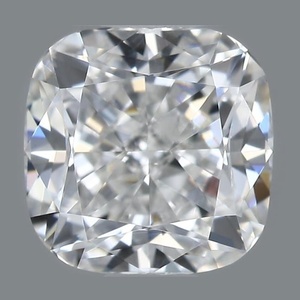 Cushion diamond — real photo