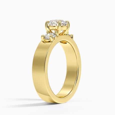 Peyton Three Stone Diamond Ring