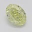 2.01 Ct. Fancy Yellow Oval Diamond