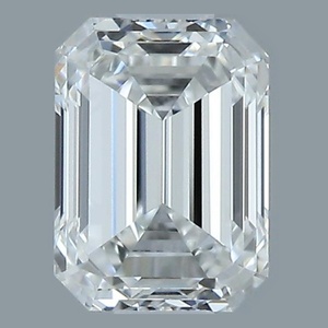 Emerald diamond — real photo
