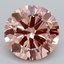 3.00 Ct. Fancy Intense Pink Round Lab Grown Diamond