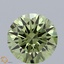 2.40 Ct. Fancy Vivid Green Round Lab Grown Diamond