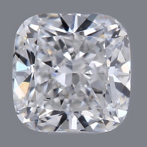 Cushion diamond — real photo