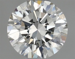Round diamond — real photo