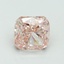 5.52 Ct. Fancy Vivid Pink Cushion Lab Grown Diamond