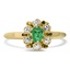 Victorian Emerald Vintage Ring