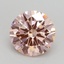 2.50 Ct. Fancy Intense Pink Round Lab Grown Diamond