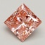 3.00 Ct. Fancy Intense Pink Princess Lab Grown Diamond