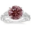 14K White Gold Luxe Secret Garden Diamond Ring (3/4 ct. tw.), smalltop view