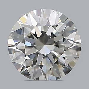 Round diamond — real photo