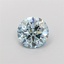 1.08 Ct. Fancy Intense Blue Round Lab Grown Diamond