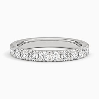 Poetica Scalloped Pavé Diamond Ring