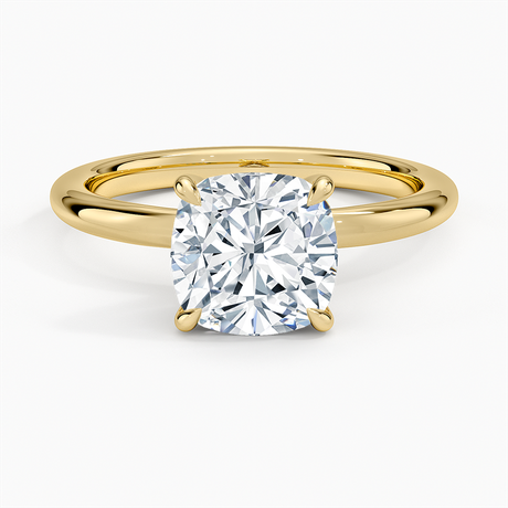 18K Yellow Gold Manon Solitaire Ring