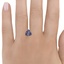8.6x8.5mm Unheated Parti-Color Trillion Tanzanite, smalladditional view 1