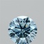 1.47 Ct. Fancy Vivid Blue Round Lab Grown Diamond