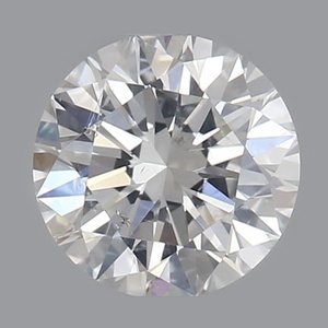 Round diamond — real photo
