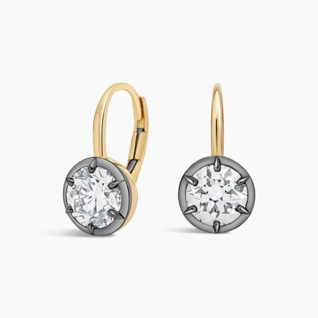 14K Yellow Gold Harper Lab Diamond Drop Earrings (1 5/8 ct. tw.)