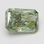 5.08 Ct. Fancy Vivid Green Radiant Lab Grown Diamond