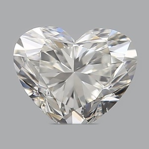 Heart diamond — real photo