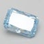 1.51 Ct. Fancy Vivid Blue Radiant Lab Grown Diamond