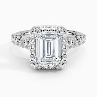 Tacori Petite Crescent Classic Bloom Diamond Ring - Brilliant Earth