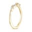 18K Yellow Gold Yvette Diamond Ring (1/6 ct. tw.), smallside view