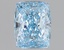 1.09 Ct. Fancy Intense Blue Cushion Lab Grown Diamond