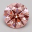 1.83 Ct. Fancy Intense Pink Round Lab Grown Diamond