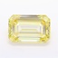 12.06 Ct. Fancy Intense Yellow Emerald Lab Grown Diamond