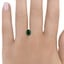 8x6.6mm Teal Oval Montana Sapphire, smalladditional view 1