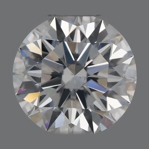 Round diamond — real photo