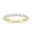 18K Yellow Gold Marseille Three-Quarter Coverage Diamond Ring (1/2 ct. tw.), smalltop view