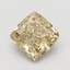 1.53 Ct. Fancy Intense Yellow Cushion Lab Grown Diamond