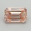 3.01 Ct. Fancy Intense Pink Emerald Lab Grown Diamond