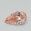 0.40 Ct. Fancy Vivid Pink Pear Lab Grown Diamond