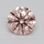 2.00 Ct. Fancy Vivid Pink Round Lab Grown Diamond