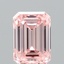 2.10 Ct. Fancy Vivid Pink Emerald Lab Grown Diamond