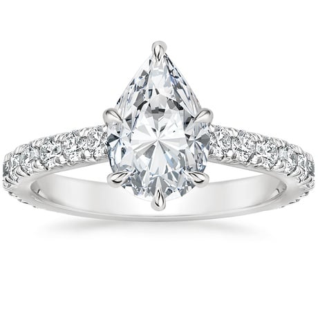18K White Gold Luxe Sienna Diamond Bridal Set (1 1/8 ct. tw.)